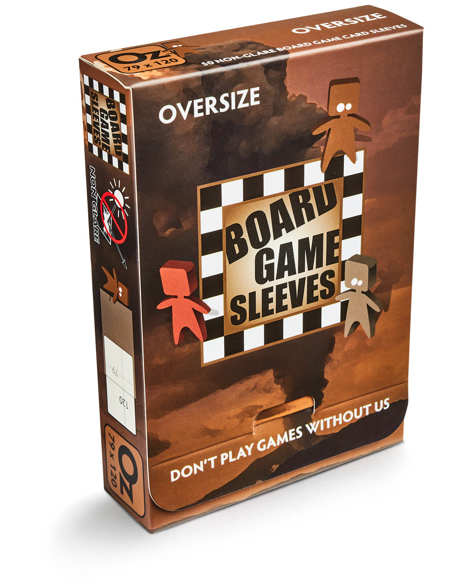 Board Game Sleeves Oversize Non-Glare [50ct]