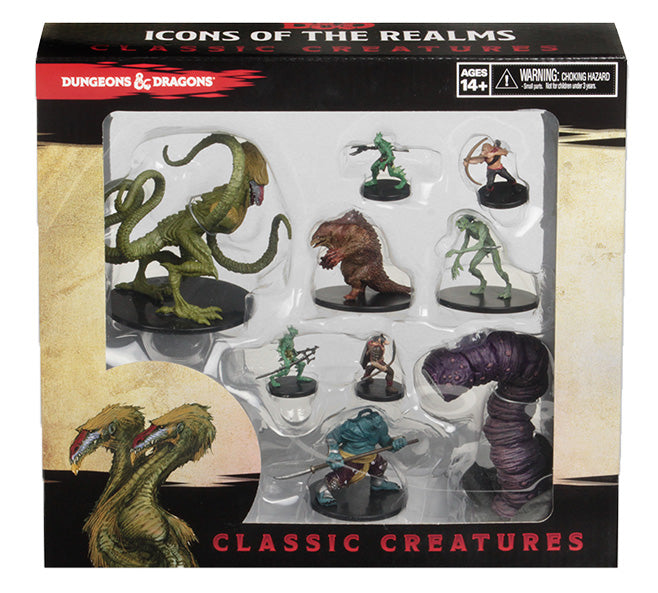 Icons of the Realms - Classic Creatures Box Set | Silver Goblin