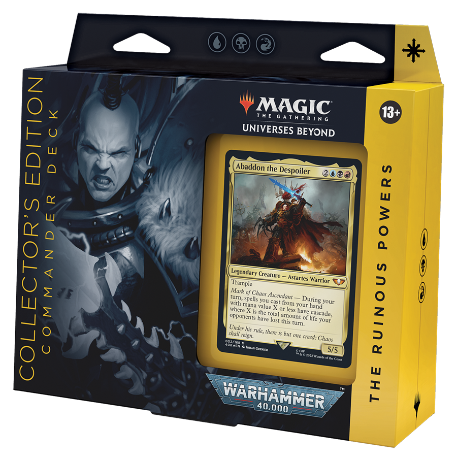 Universes Beyond: Warhammer 40K Commander - Collector's Edition The Ruinous Powers