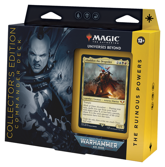 Universes Beyond: Warhammer 40K Commander - Collector's Edition The Ruinous Powers