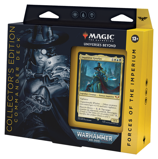 Universes Beyond: Warhammer 40K Commander - Collector's Edition Forces Of The Imperium