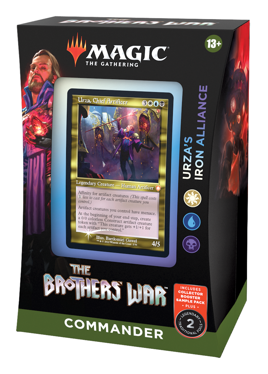 The Brothers War Commander - Urza's Iron Alliance | Silver Goblin