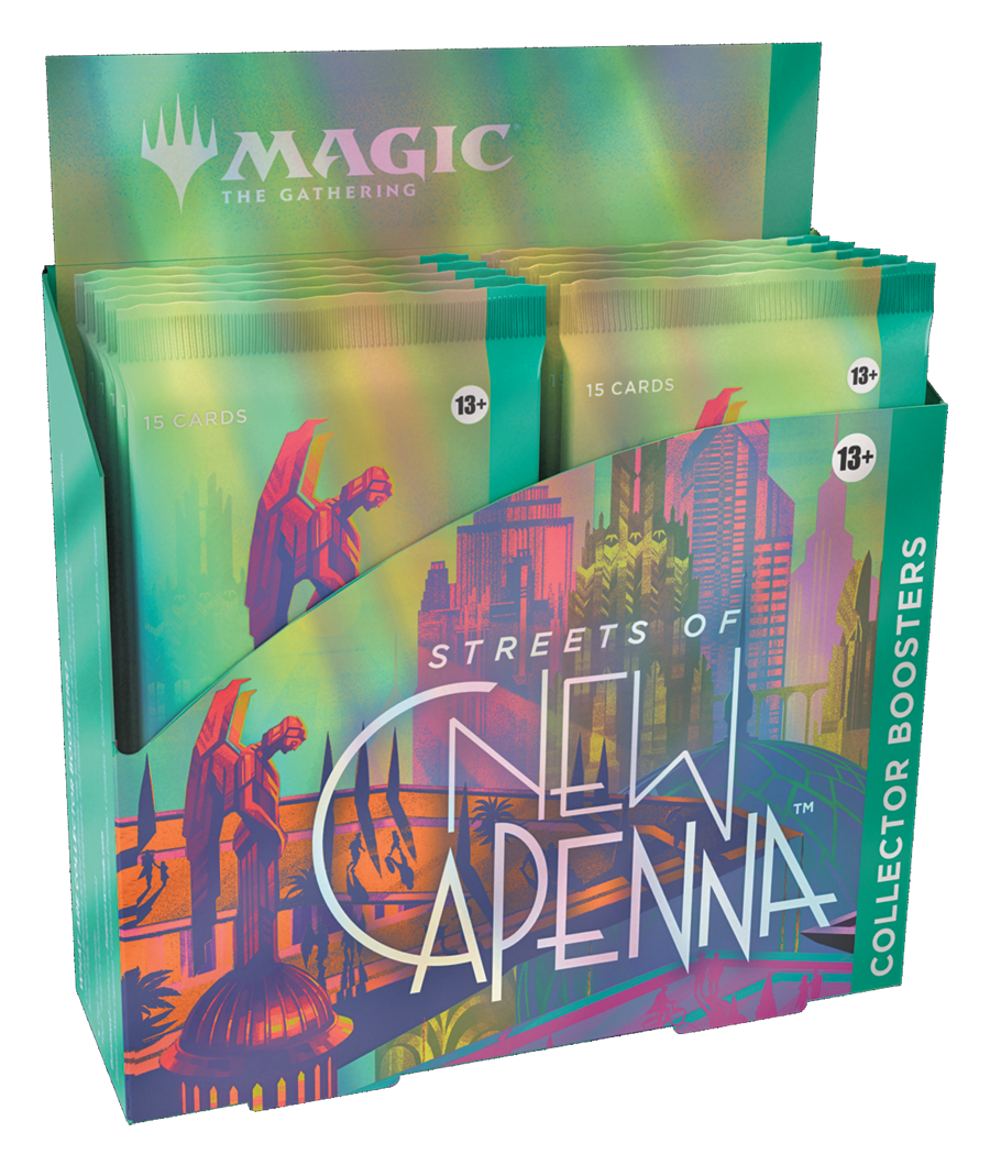 Streets of New Capenna Collector Booster Box | Silver Goblin