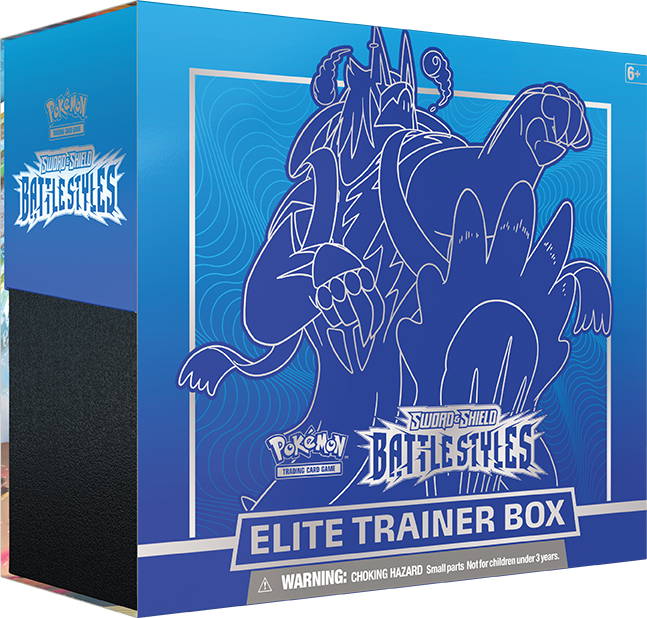 Sword & Shield - Battle Styles Blue Elite Trainer Box | Silver Goblin