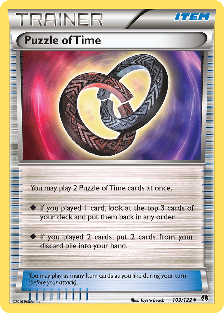 Puzzle of Time (109/122) [XY: BREAKpoint] | Silver Goblin