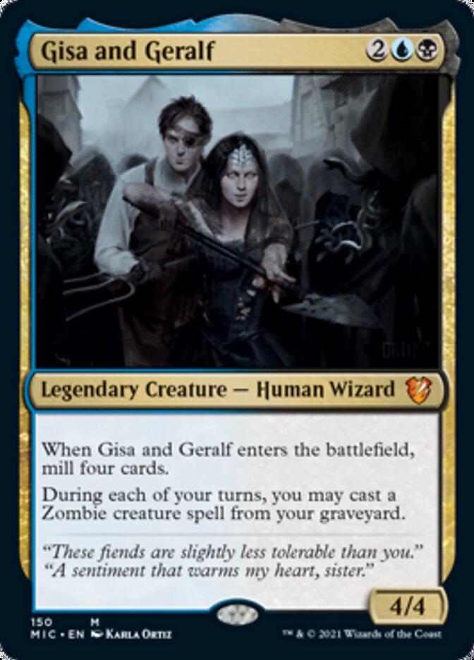 Gisa and Geralf [Innistrad: Midnight Hunt Commander] | Silver Goblin