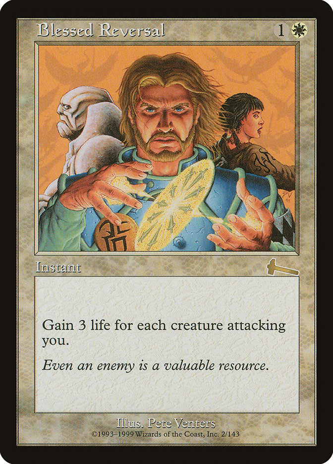 Blessed Reversal [Urza's Legacy] | Silver Goblin