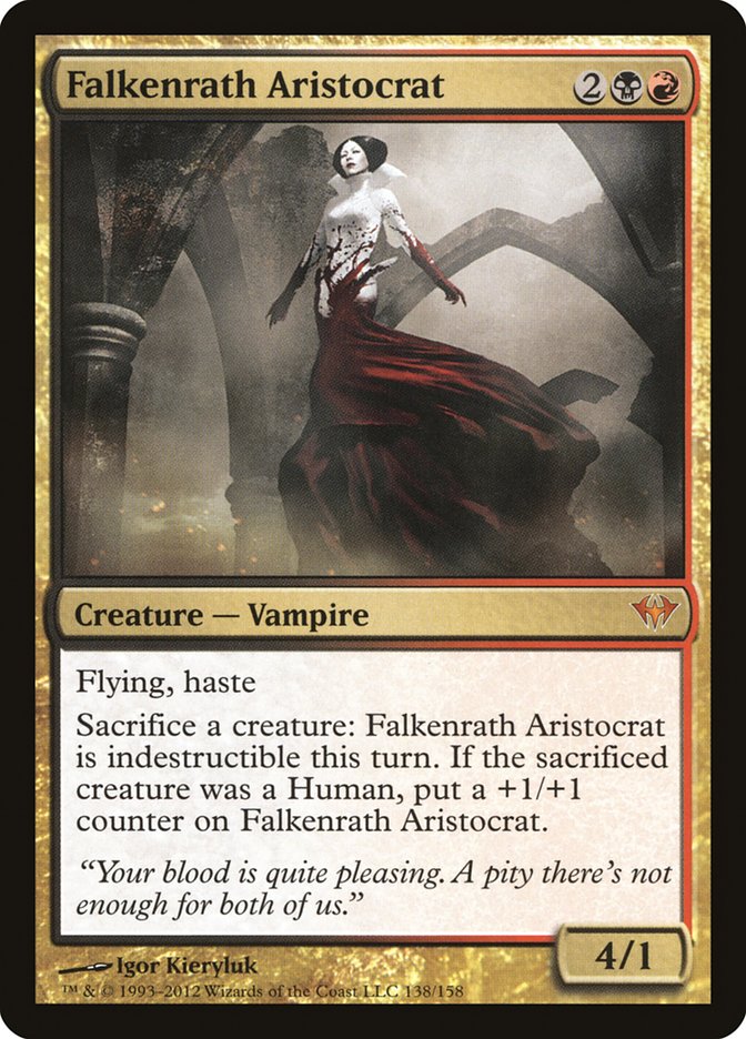 Falkenrath Aristocrat [Dark Ascension] | Silver Goblin