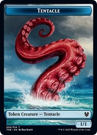 Tentacle // Satyr Double-Sided Token [Theros Beyond Death Tokens] | Silver Goblin