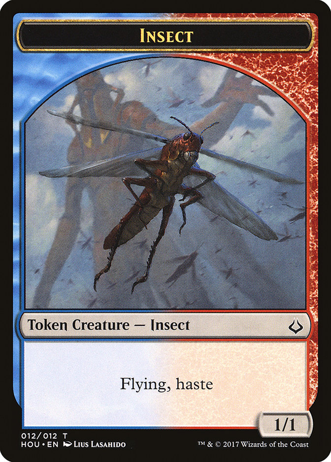 Insect Token [Hour of Devastation Tokens] | Silver Goblin