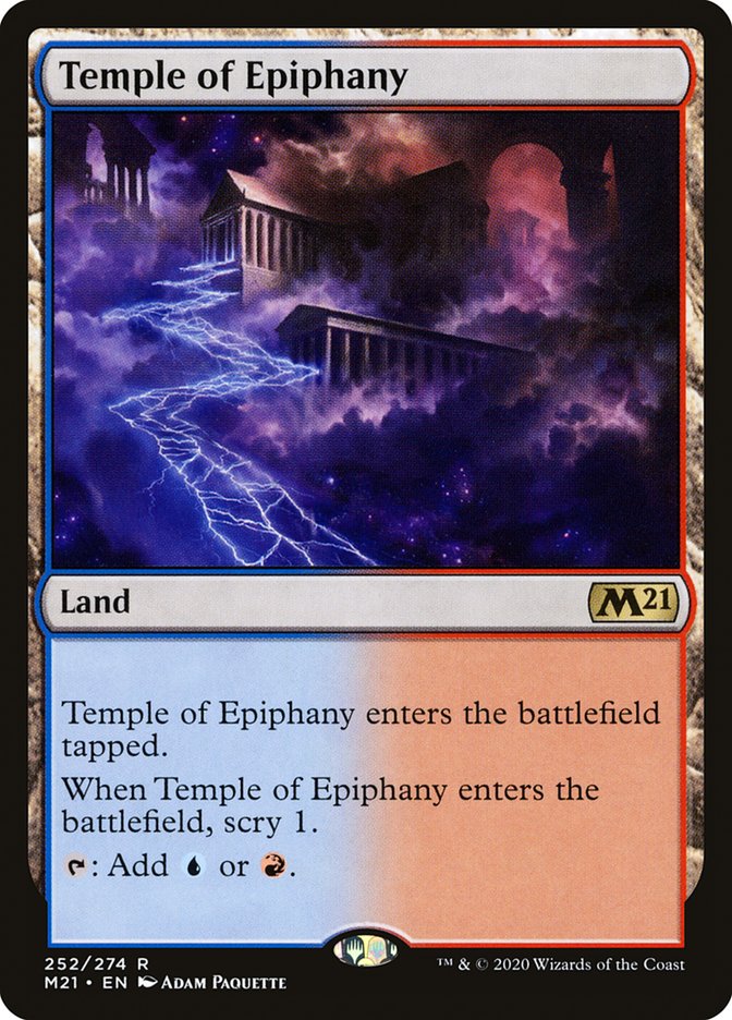 Temple of Epiphany [Core Set 2021] | Silver Goblin