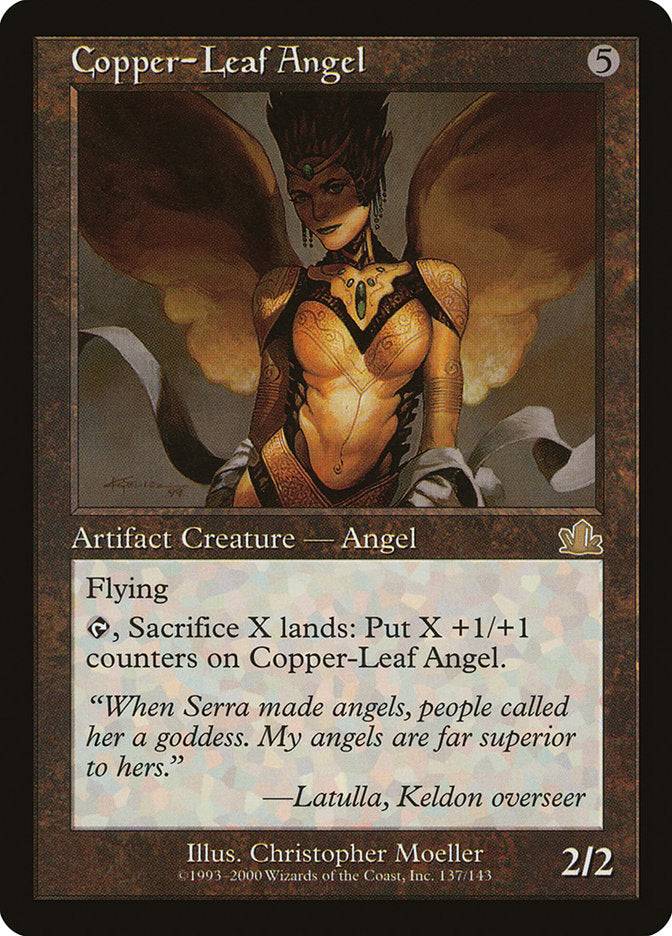Copper-Leaf Angel [Prophecy] | Silver Goblin