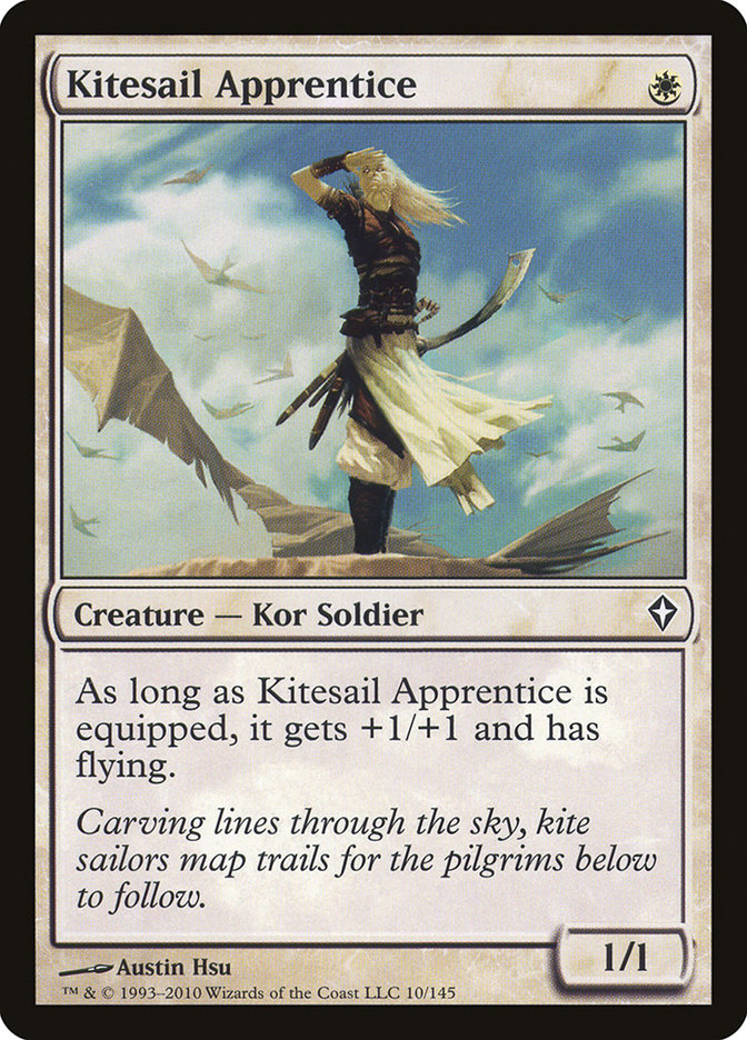 Kitesail Apprentice [Worldwake] | Silver Goblin