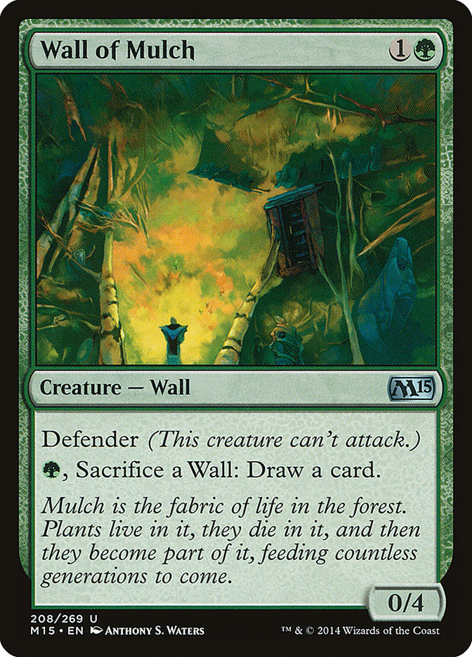 Wall of Mulch [Magic 2015] | Silver Goblin