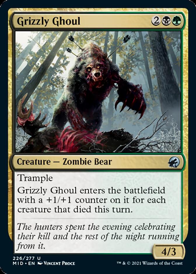 Grizzly Ghoul [Innistrad: Midnight Hunt] | Silver Goblin
