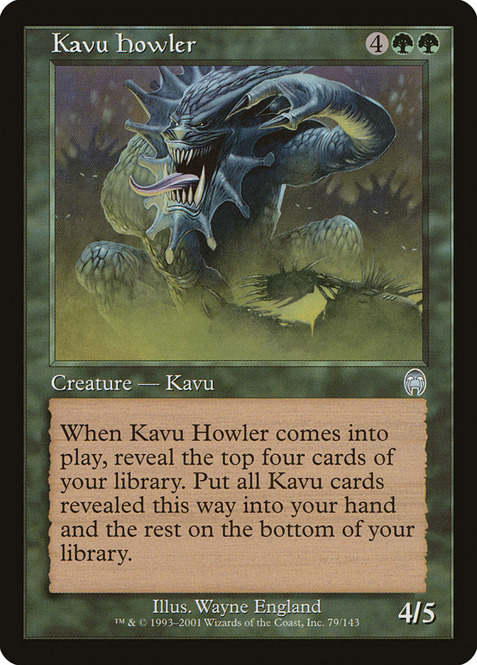 Kavu Howler [Apocalypse] | Silver Goblin