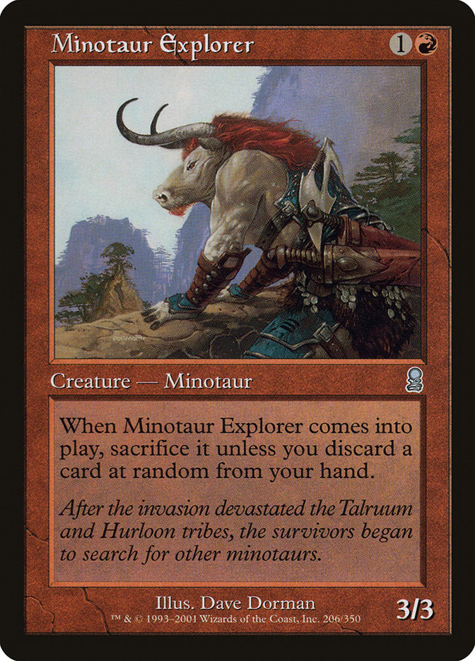 Minotaur Explorer [Odyssey] | Silver Goblin