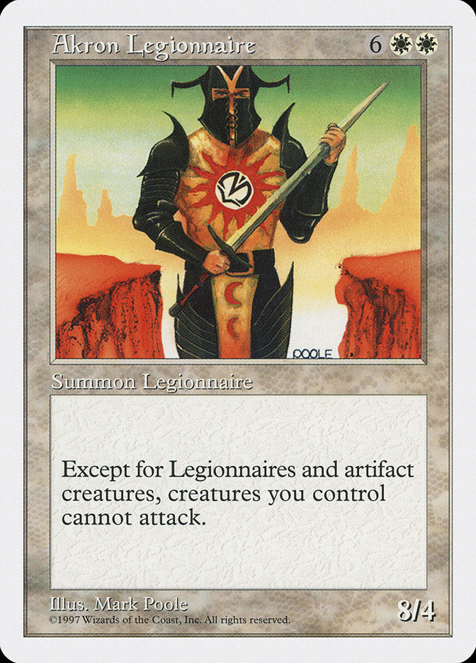 Akron Legionnaire [Fifth Edition] | Silver Goblin