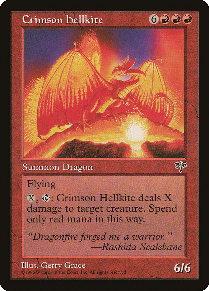 Crimson Hellkite [Mirage] | Silver Goblin