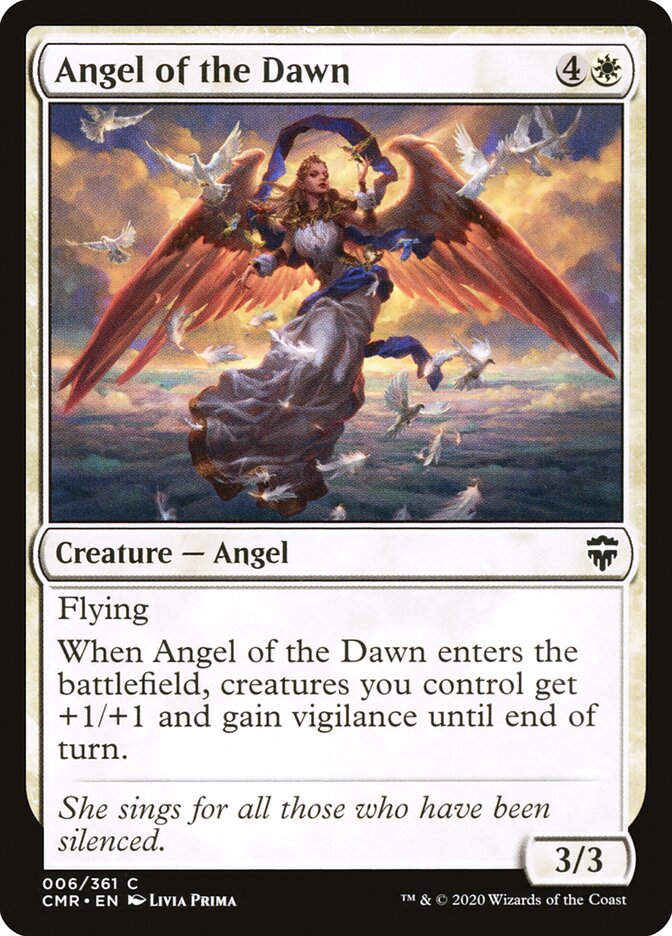 Angel of the Dawn [Commander Legends] | Silver Goblin