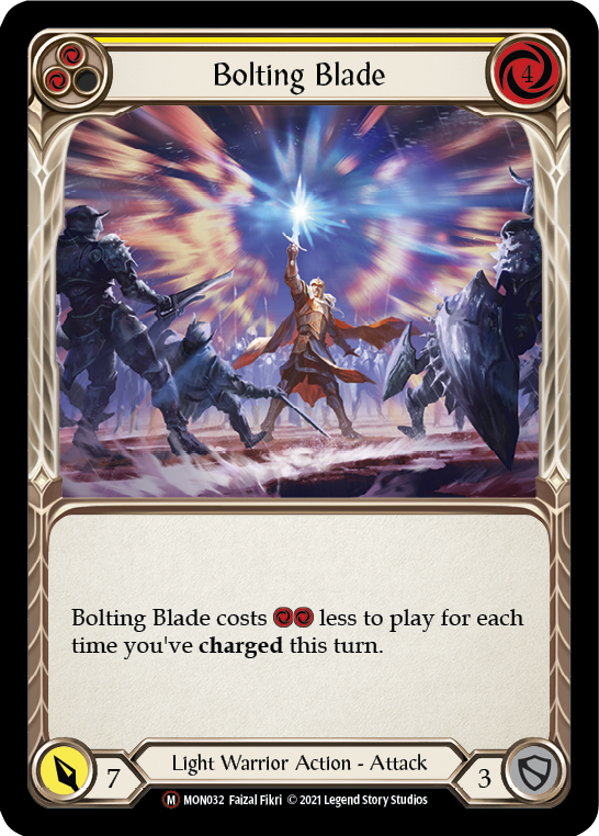 Bolting Blade [U-MON032] (Monarch Unlimited)  Unlimited Normal | Silver Goblin