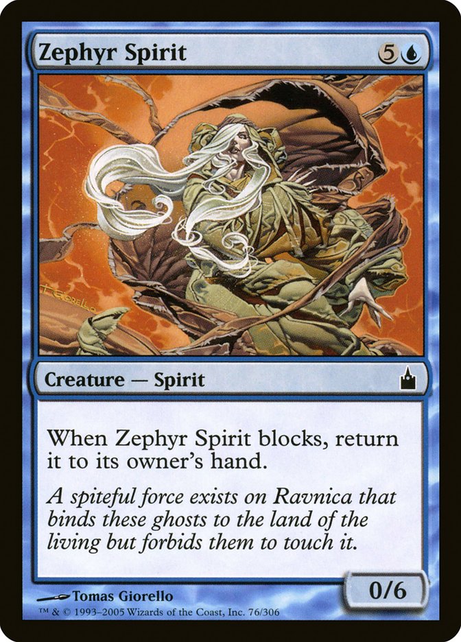 Zephyr Spirit [Ravnica: City of Guilds] | Silver Goblin