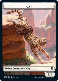 Cat // Insect Double-Sided Token [Zendikar Rising Tokens] | Silver Goblin