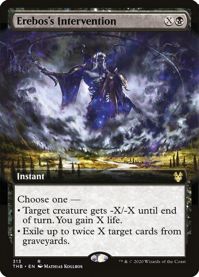 Erebos's Intervention (Extended Art) [Theros Beyond Death] | Silver Goblin