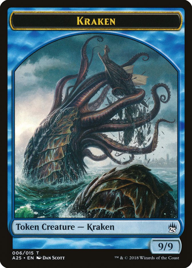 Kraken Token [Masters 25 Tokens] | Silver Goblin