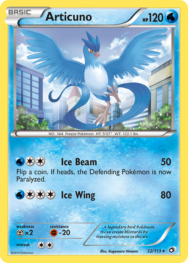 Articuno (32/113) [Black & White: Legendary Treasures] | Silver Goblin