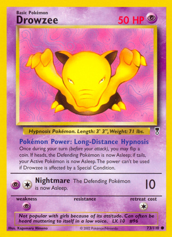 Drowzee (73/110) [Legendary Collection] | Silver Goblin