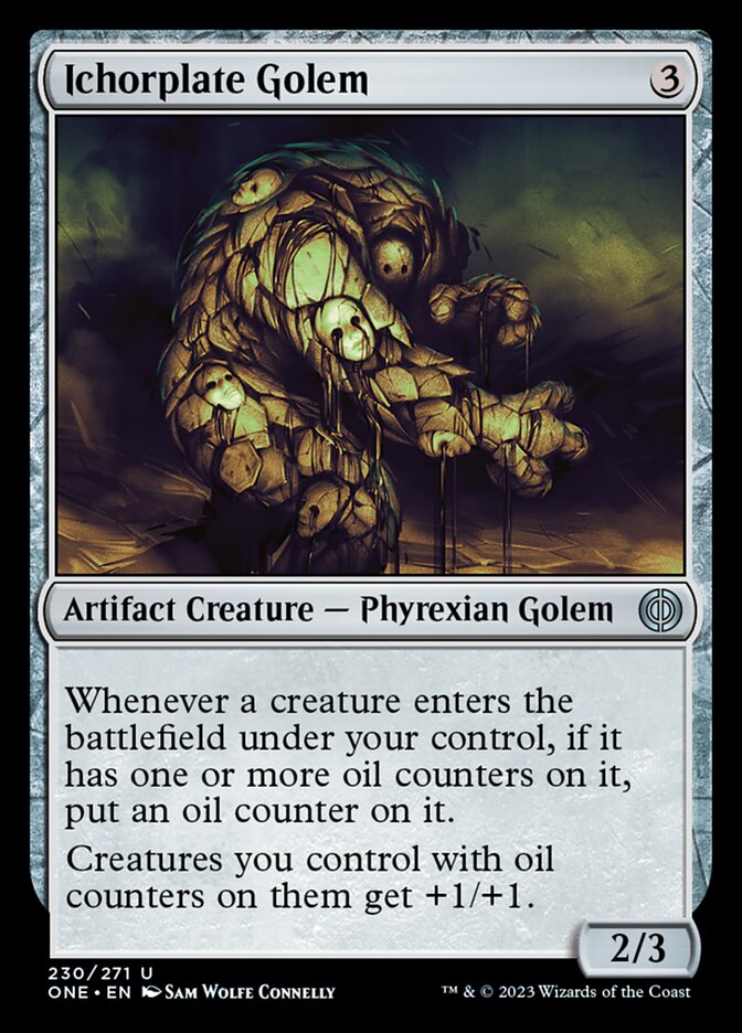 Ichorplate Golem [Phyrexia: All Will Be One] | Silver Goblin