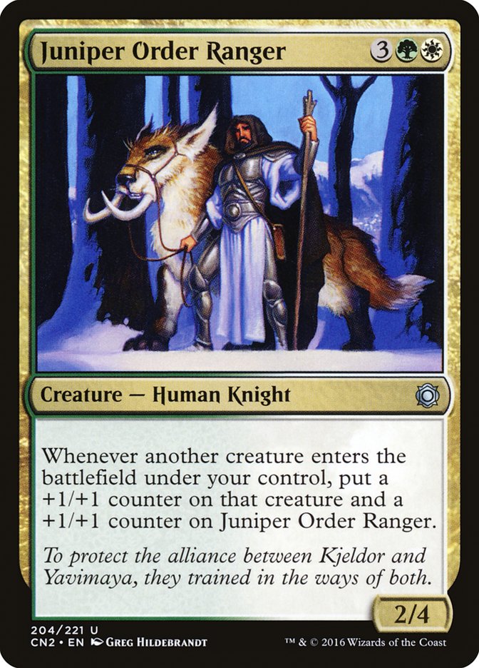 Juniper Order Ranger [Conspiracy: Take the Crown] | Silver Goblin