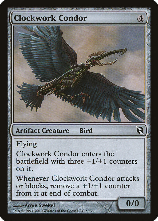 Clockwork Condor [Duel Decks: Elspeth vs. Tezzeret] | Silver Goblin
