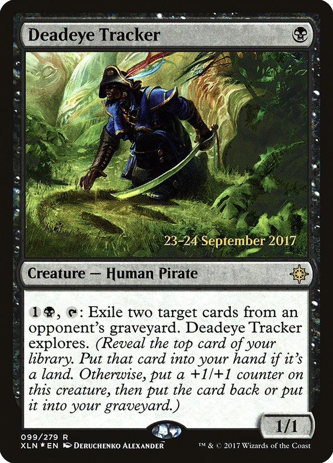 Deadeye Tracker [Ixalan Prerelease Promos] | Silver Goblin