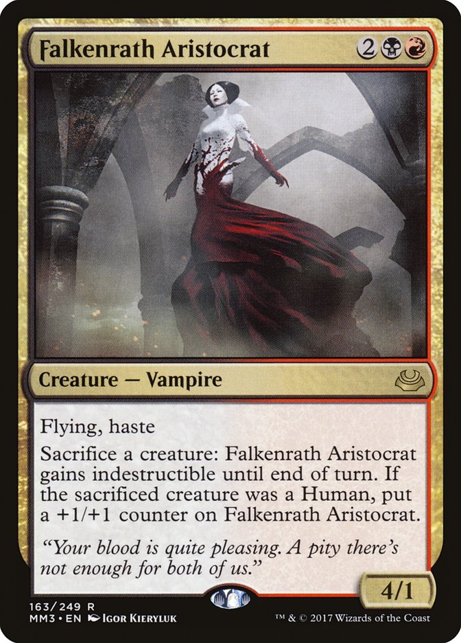 Falkenrath Aristocrat [Modern Masters 2017] | Silver Goblin