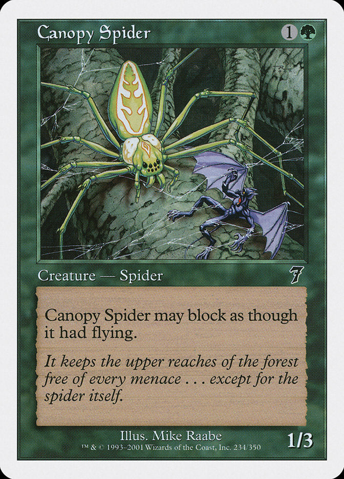 Canopy Spider [Seventh Edition] | Silver Goblin