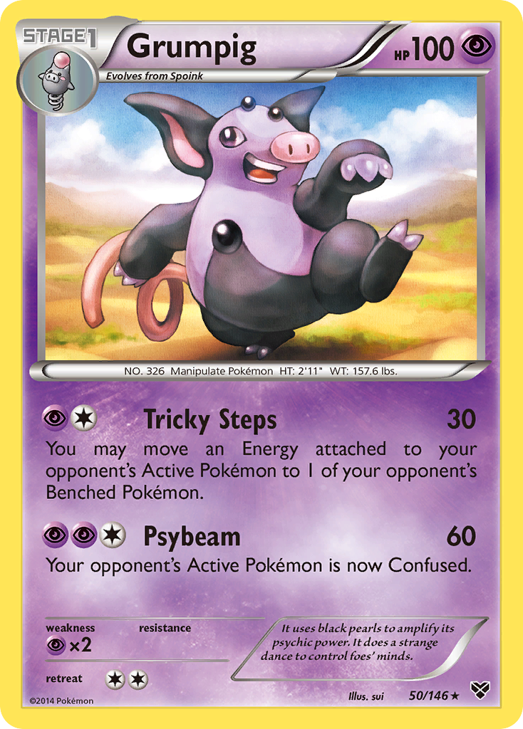 Grumpig (50/146) [XY: Base Set] | Silver Goblin