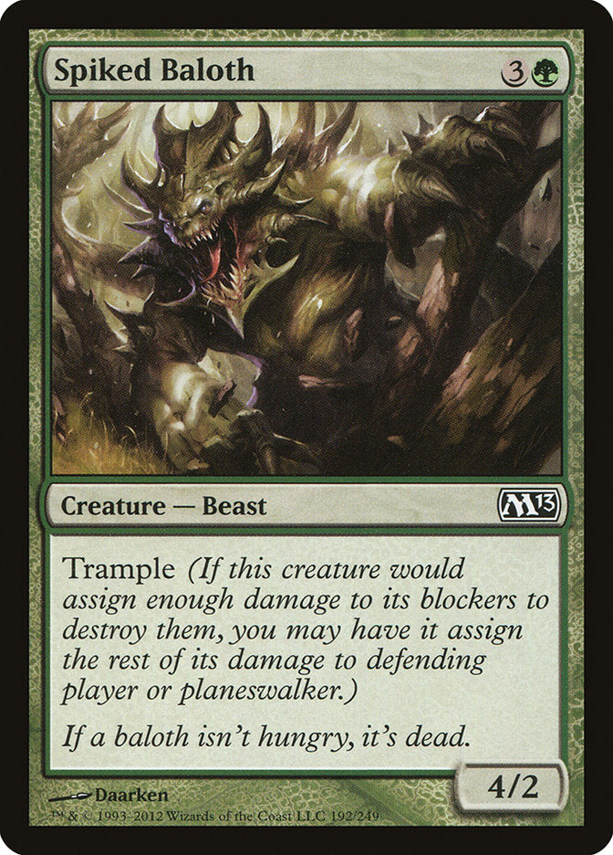 Spiked Baloth [Magic 2013] | Silver Goblin