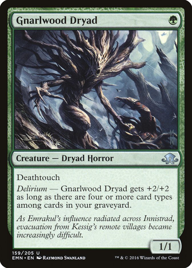 Gnarlwood Dryad [Eldritch Moon] | Silver Goblin