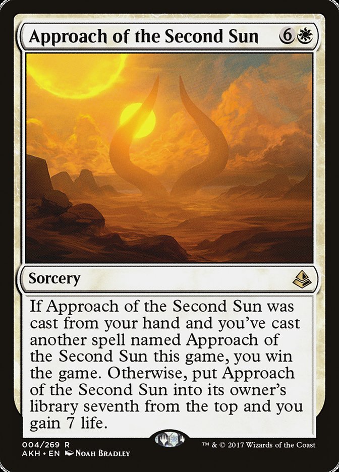 Approach of the Second Sun [Amonkhet] | Silver Goblin