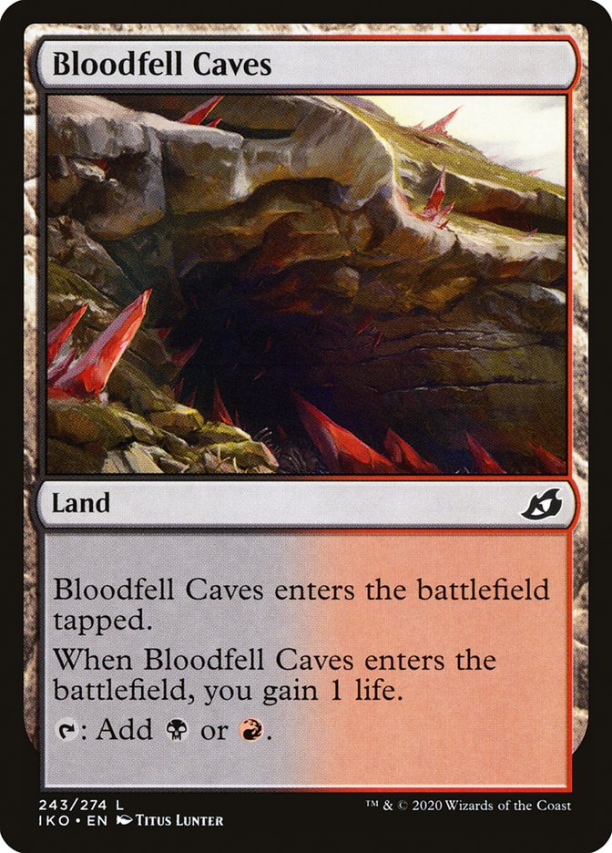 Bloodfell Caves [Ikoria: Lair of Behemoths] | Silver Goblin