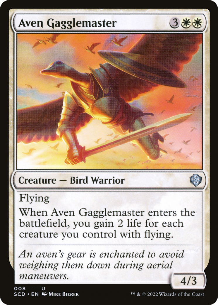 Aven Gagglemaster [Starter Commander Decks] | Silver Goblin