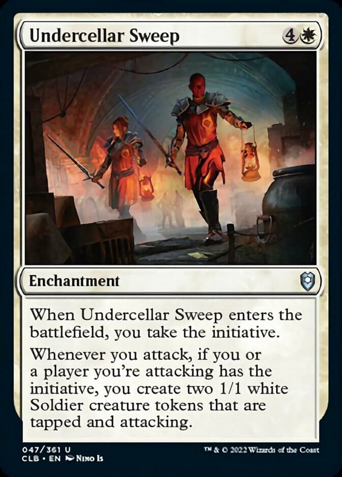Undercellar Sweep [Commander Legends: Battle for Baldur's Gate] | Silver Goblin