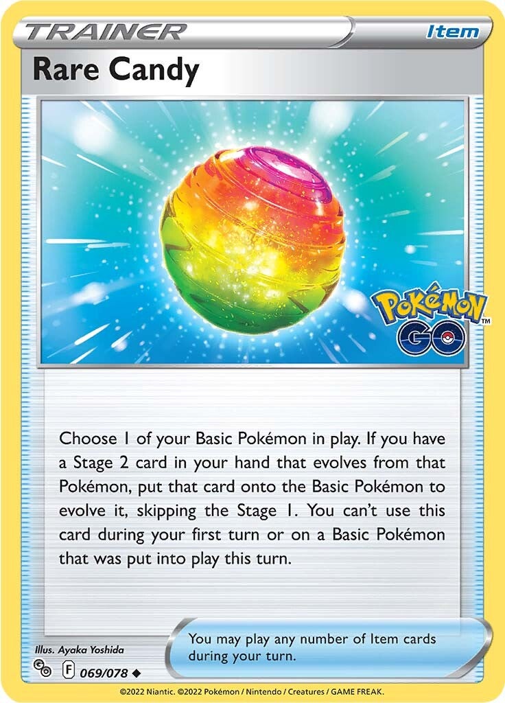 Rare Candy (069/078) [Pokémon GO] | Silver Goblin