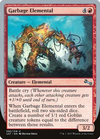 Garbage Elemental (C) [Unstable] | Silver Goblin