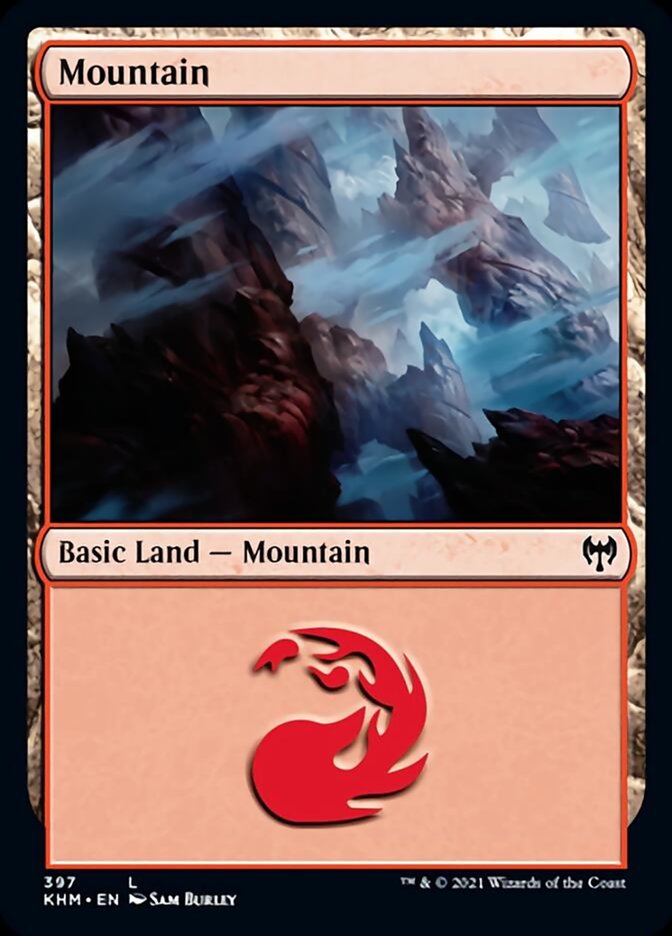 Mountain (397) [Kaldheim] | Silver Goblin