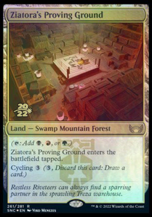 Ziatora's Proving Ground [Streets of New Capenna Prerelease Promos] | Silver Goblin