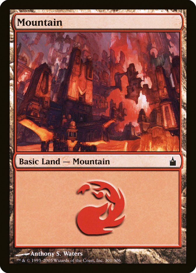 Mountain (301) [Ravnica: City of Guilds] | Silver Goblin