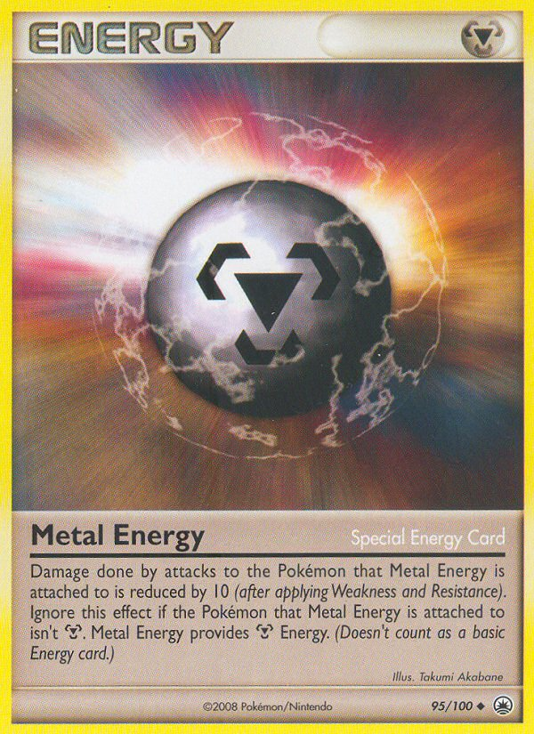Metal Energy (95/100) [Diamond & Pearl: Majestic Dawn] | Silver Goblin